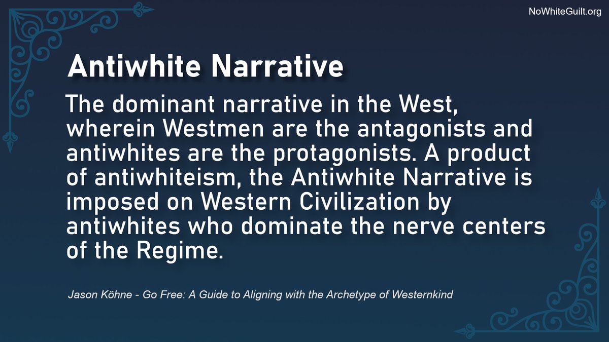 Justin_McDaniel's tweet image. The lie at the heart of antiwhiteism is the antiwhite narrative. 

If the interviewee had been an antiwhite asserting that Whites are genetically inferior in some way, then I seriously doubt she would've argued.