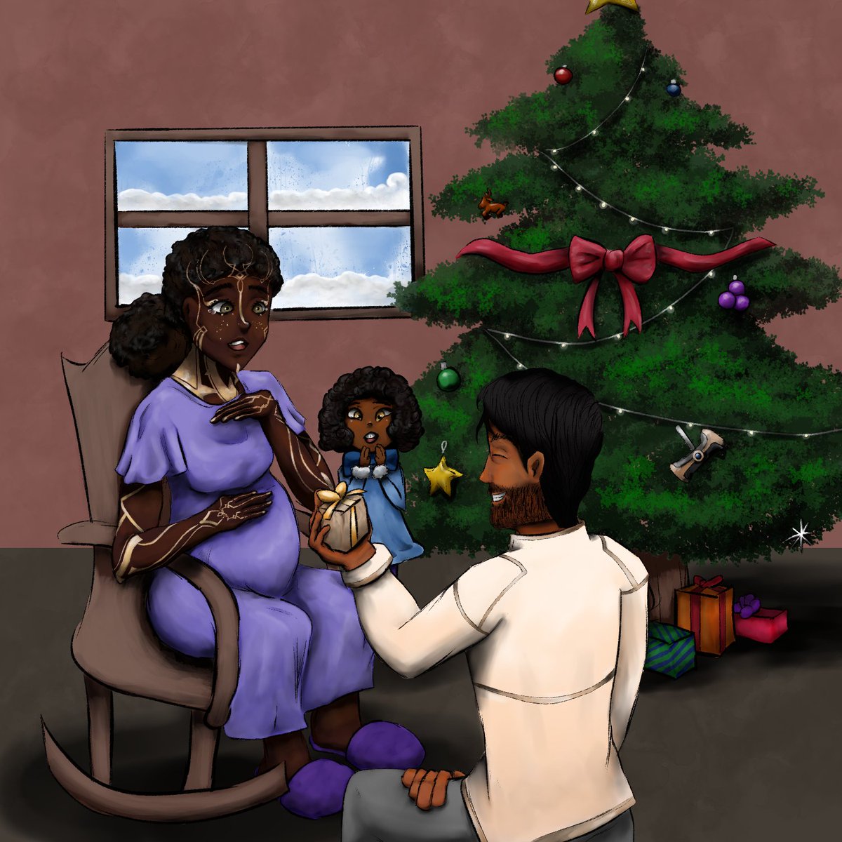 VForce_8's tweet image. Merry Christmas @wintersfoxes ! Hope you enjoy this gift I prepared for you 🤗