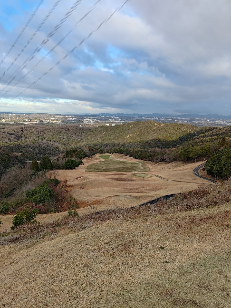 気温２℃　冷蔵庫の中でゴルフします