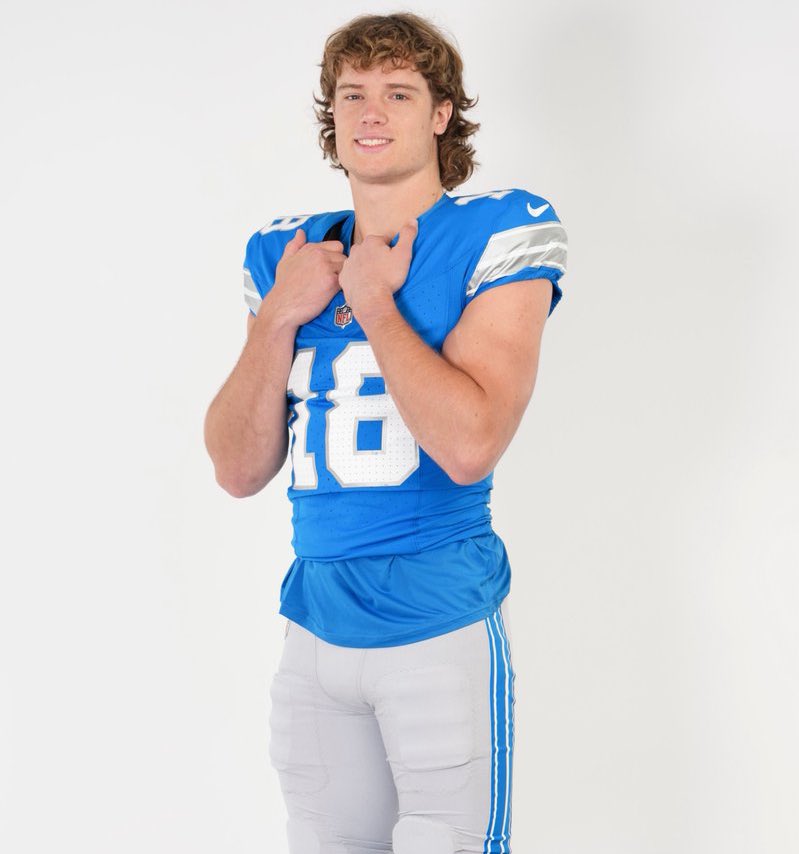 Lions rookie WR Isaac TeSlaa this season:

14 Catches
6 Touchdowns