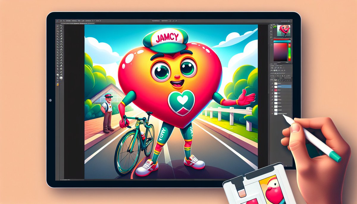 JamcyMeme's tweet image. Jamcy The Cyclist 
#JamcyProfessions #Cyclist