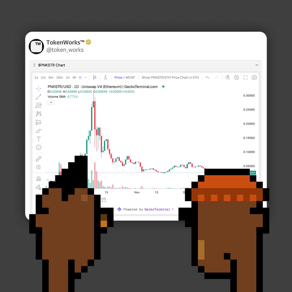 BackPunks's tweet image. Uptober was only the first 5 days