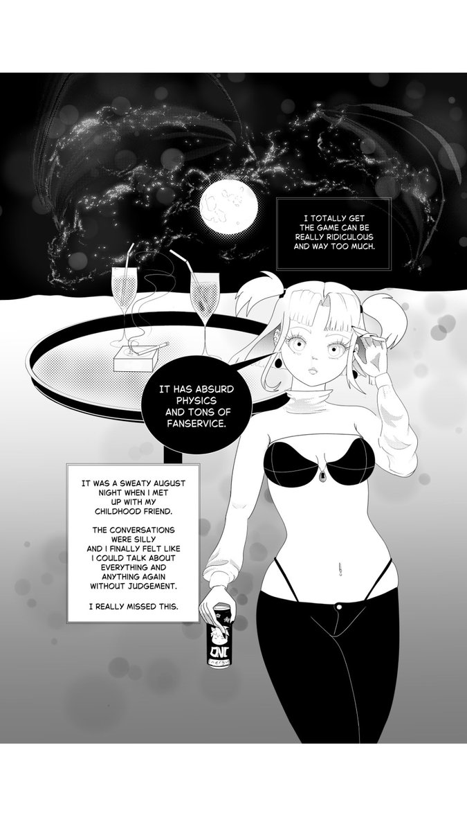 PloppyArts's tweet photo. Chapter 1 of my manga false sky drops today!

#manga #yuri #horrormanga #indiecomic #webcomic https://t.co/X0JA1tqQWb