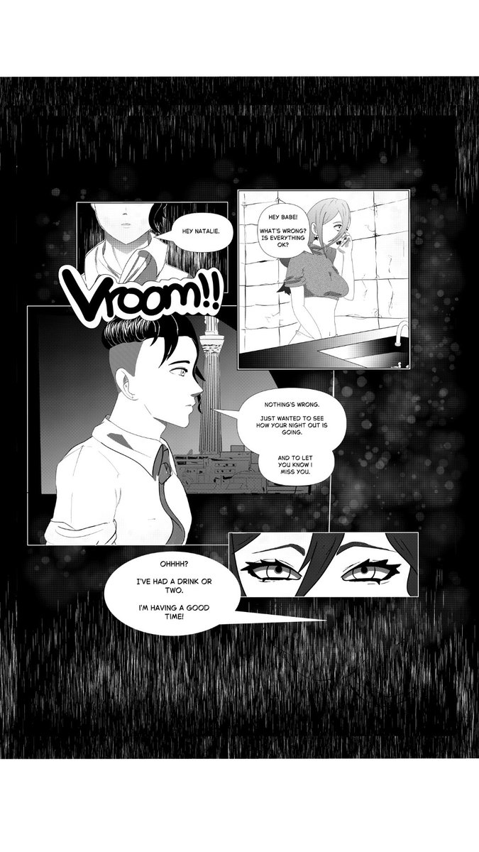 PloppyArts's tweet photo. Chapter 1 of my manga false sky drops today!

#manga #yuri #horrormanga #indiecomic #webcomic https://t.co/X0JA1tqQWb