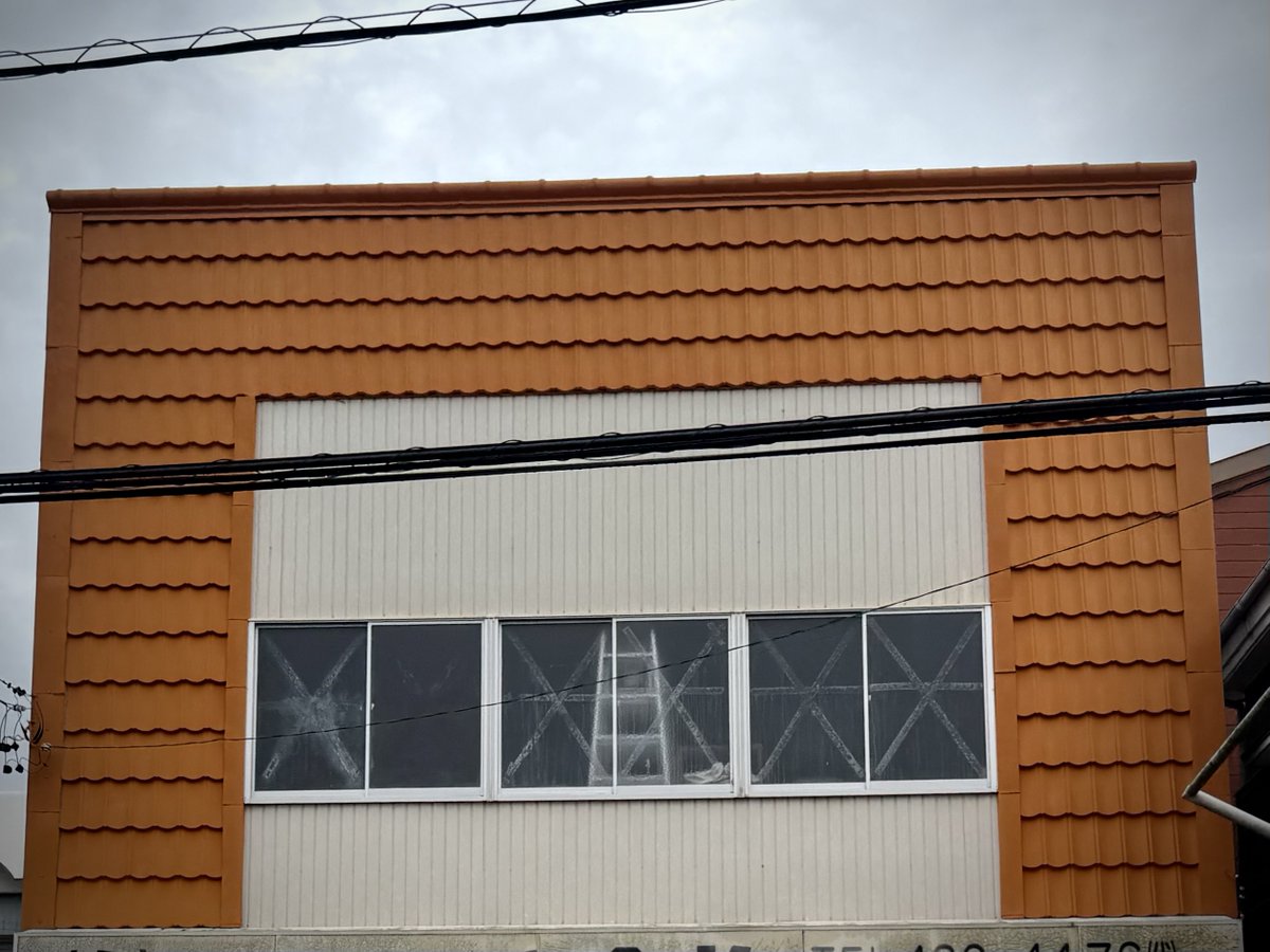 本日のヤネカベ建築．