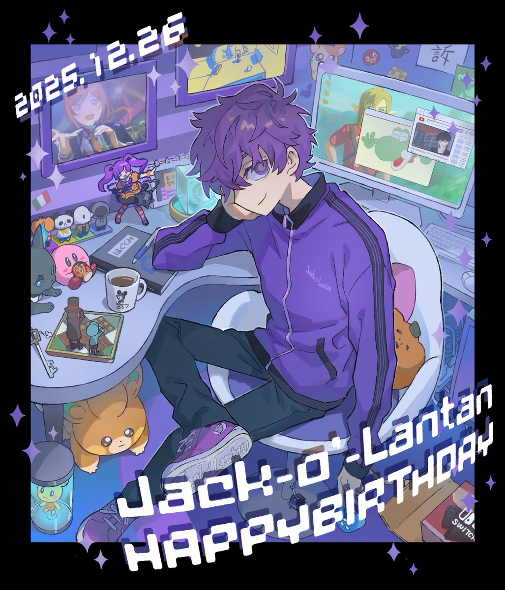 #蘭たんの絵 
#ジャック・オ・蘭たん誕生祭2025