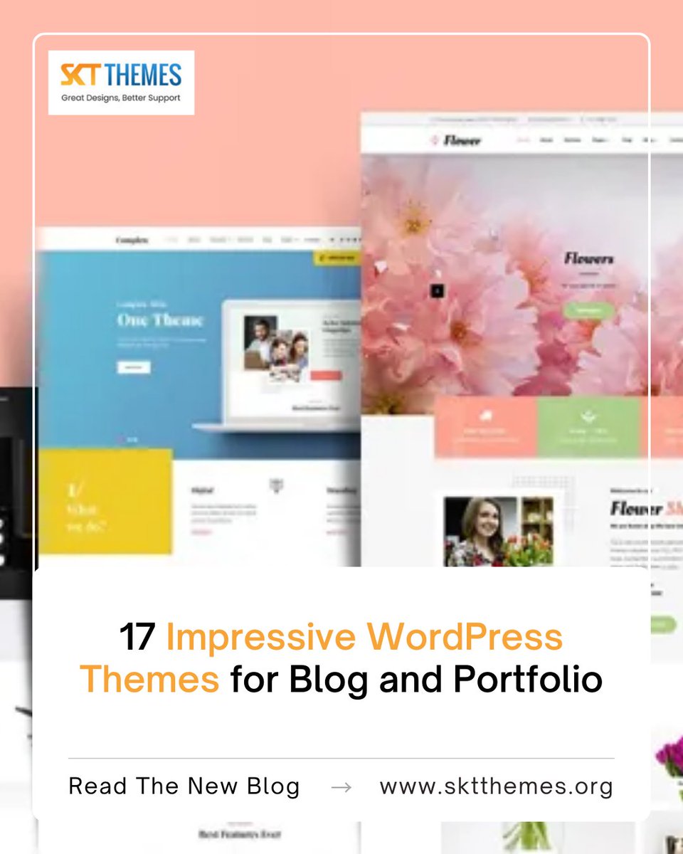 sktthemes's tweet photo. Do you want impressive WordPress themes? Here we have listed 15+ impressive WordPress themes with striking, remarkable, noteworthy, outstanding, and impressive design templates. 

👉   https://t.co/ZOXsCF4r76

#BlogWebsite #PortfolioWebsite #CreativeThemes #PersonalBrand https://t.co/8w8q8KAhOt