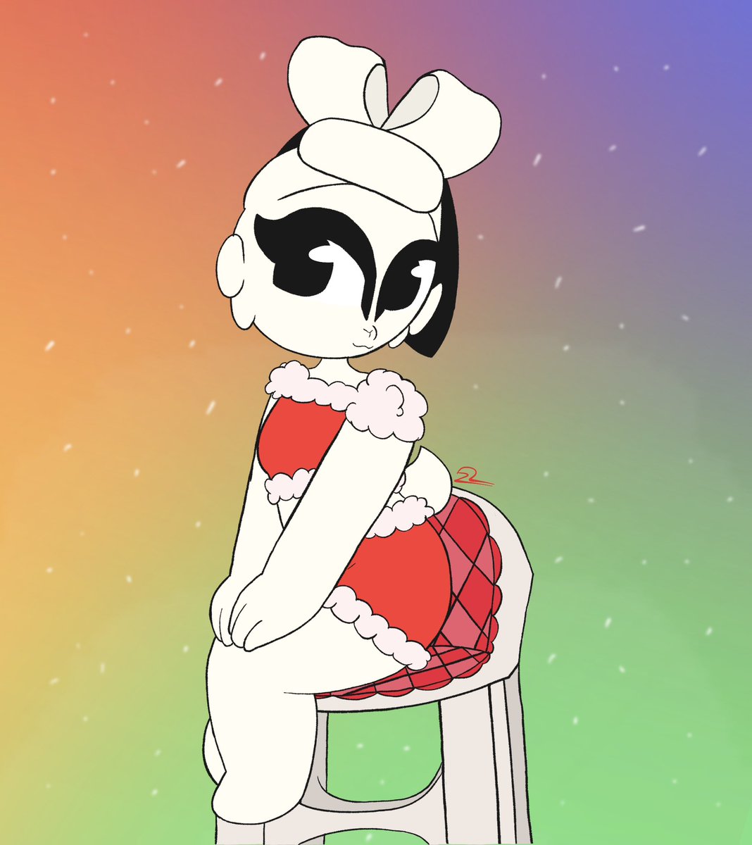 Almost forgot but Merry Christmas!!

So would’ve loved to do more with like background bizz, but both didn’t have the time and brain wasn’t braining lol