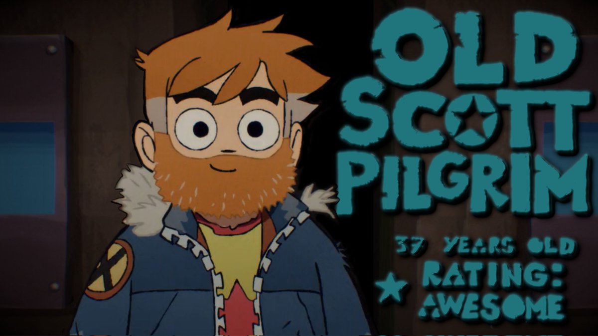 UniverseNotifs's tweet photo. I can't be tripping but isn't this literally old Scott Pilgrim? https://t.co/JjPbMchCuv