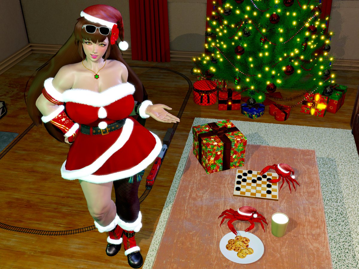 Merry Christmas everyone! 🎄
have a good one. 😊
Last image featuring <a href="/Natsu_Kashii_VT/">Natsu Kashii 🌺🏝️ Retro VTuber</a> 🎁🦀