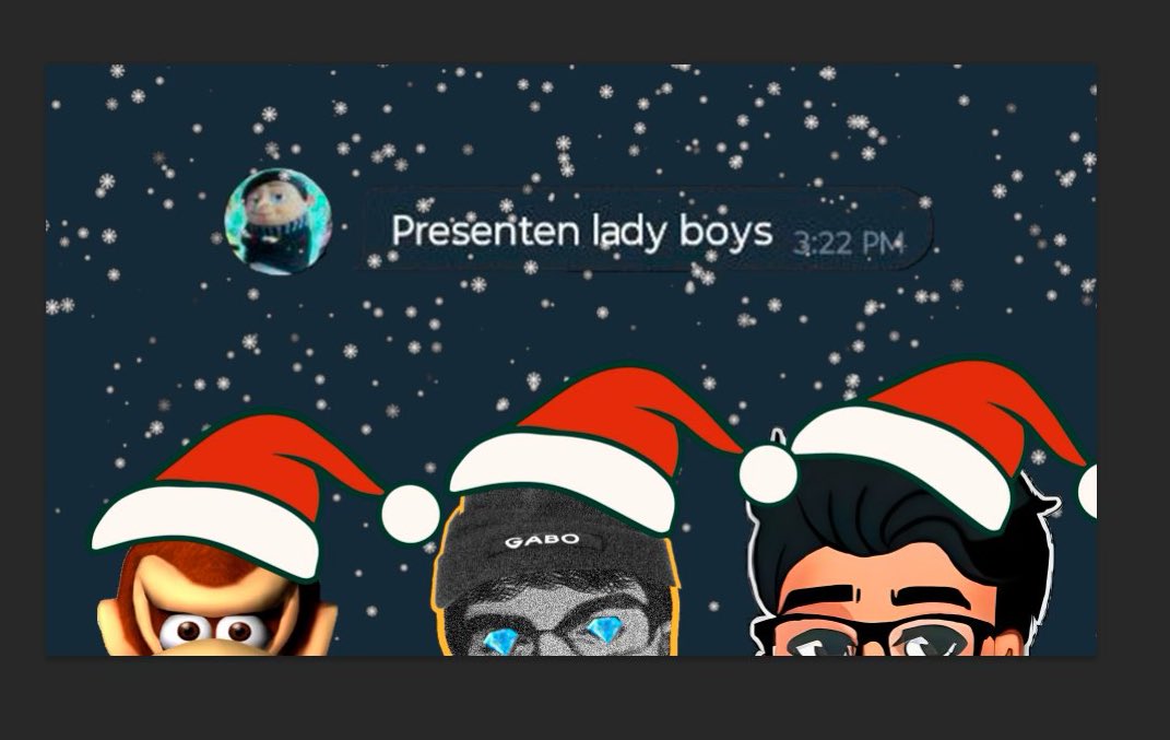 NUEVO PODCAST|Especial navideño 

Desde té limitado les queremos desear feliz navidad a todos, que lo hayan pasado lindo y disfrutando con su familia

Presenten ladyboys navideñas , youtu.be/zkpAss_EDk8?si…