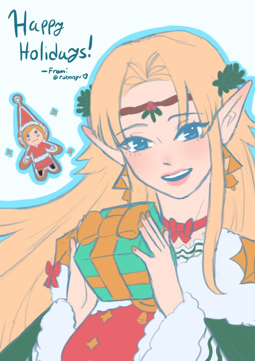 <a href="/TwiligthPhantom/">Sophia★•°</a> I was your secret Santa for the zeldatwt event! Merry Christmas ❤️
#ZeldaClaus