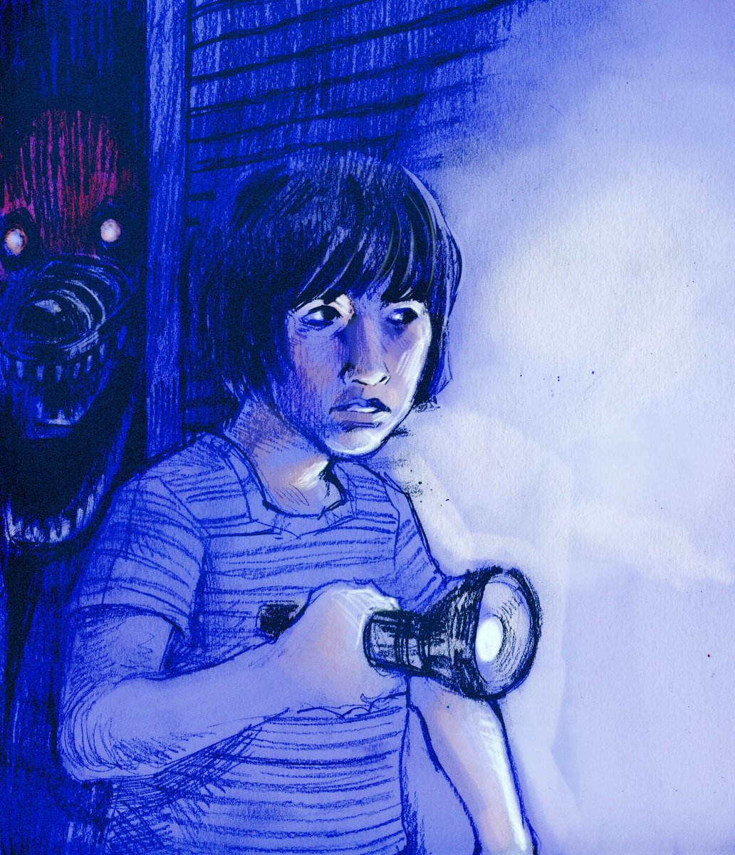 robertdenirowap's tweet photo. Better look over your shoulder! #fnaf4 #cryingchild #thecryingchild #daveafton #josephafton #evanafton https://t.co/BCqKZwRkXK