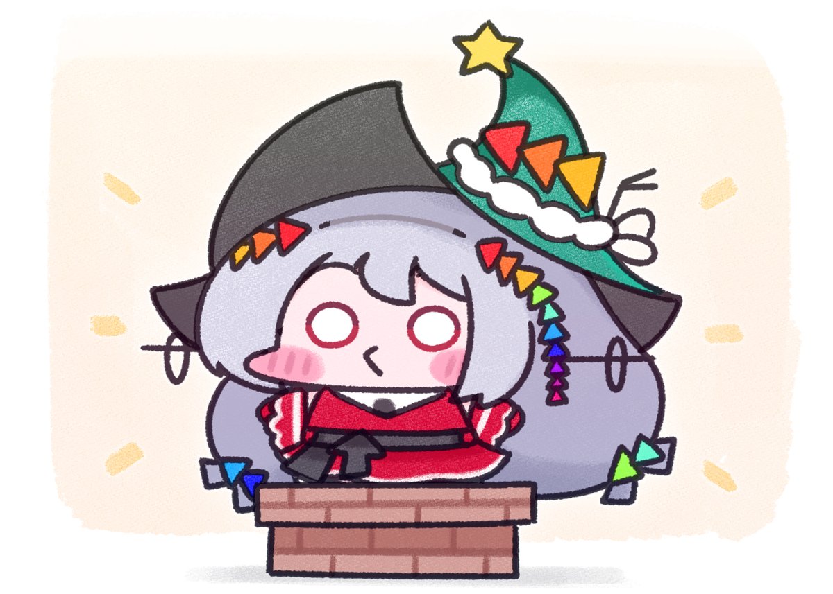 スカジ(アークナイツ) ,浊心斯卡蒂 「今日はお昼投稿な クリスマス仕様 濁心ちゃん タイムラプス版なショート動画はこち」|Caのイラスト