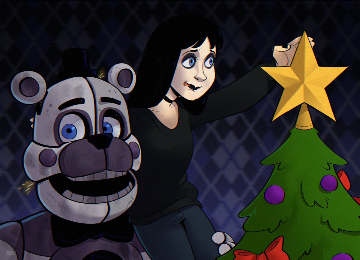 callmejolu's tweet photo. Happy holidays, everyone!
(Sorry for uploading the drawing so late)
#FNAF https://t.co/2RkYcBtF0c