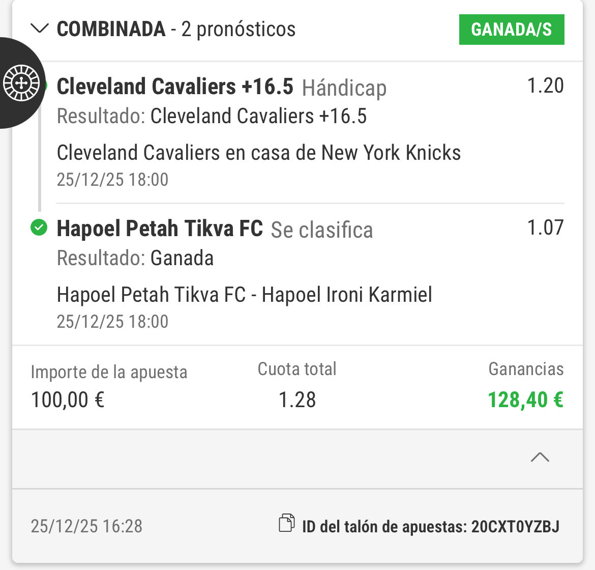 MZPicks_'s tweet photo. 3/3 ganados
💪🏻🔥💪🏻🔥

💶ganando cada día 💰
💶ganando cada día 💰
💶ganando cada día 💰

📱➡️https://t.co/0d8hrAvSCk https://t.co/z54uP3lf3u