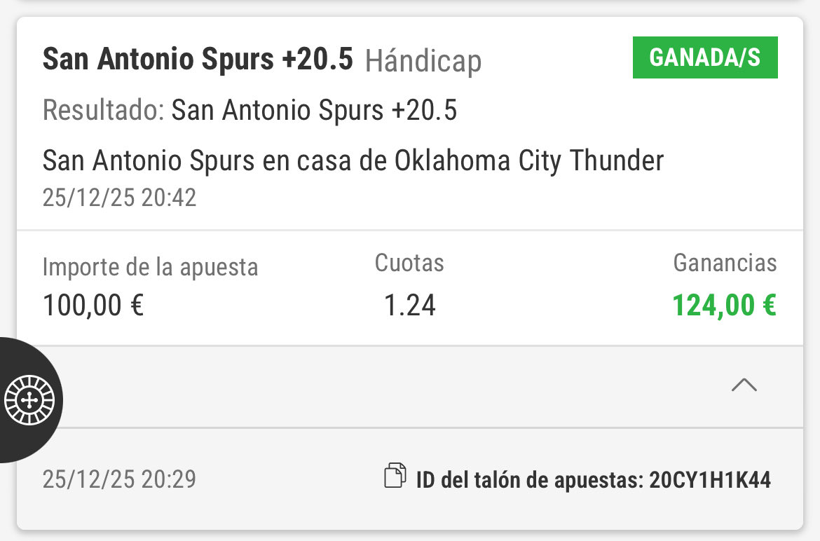 MZPicks_'s tweet photo. 3/3 ganados
💪🏻🔥💪🏻🔥

💶ganando cada día 💰
💶ganando cada día 💰
💶ganando cada día 💰

📱➡️https://t.co/0d8hrAvSCk https://t.co/z54uP3lf3u