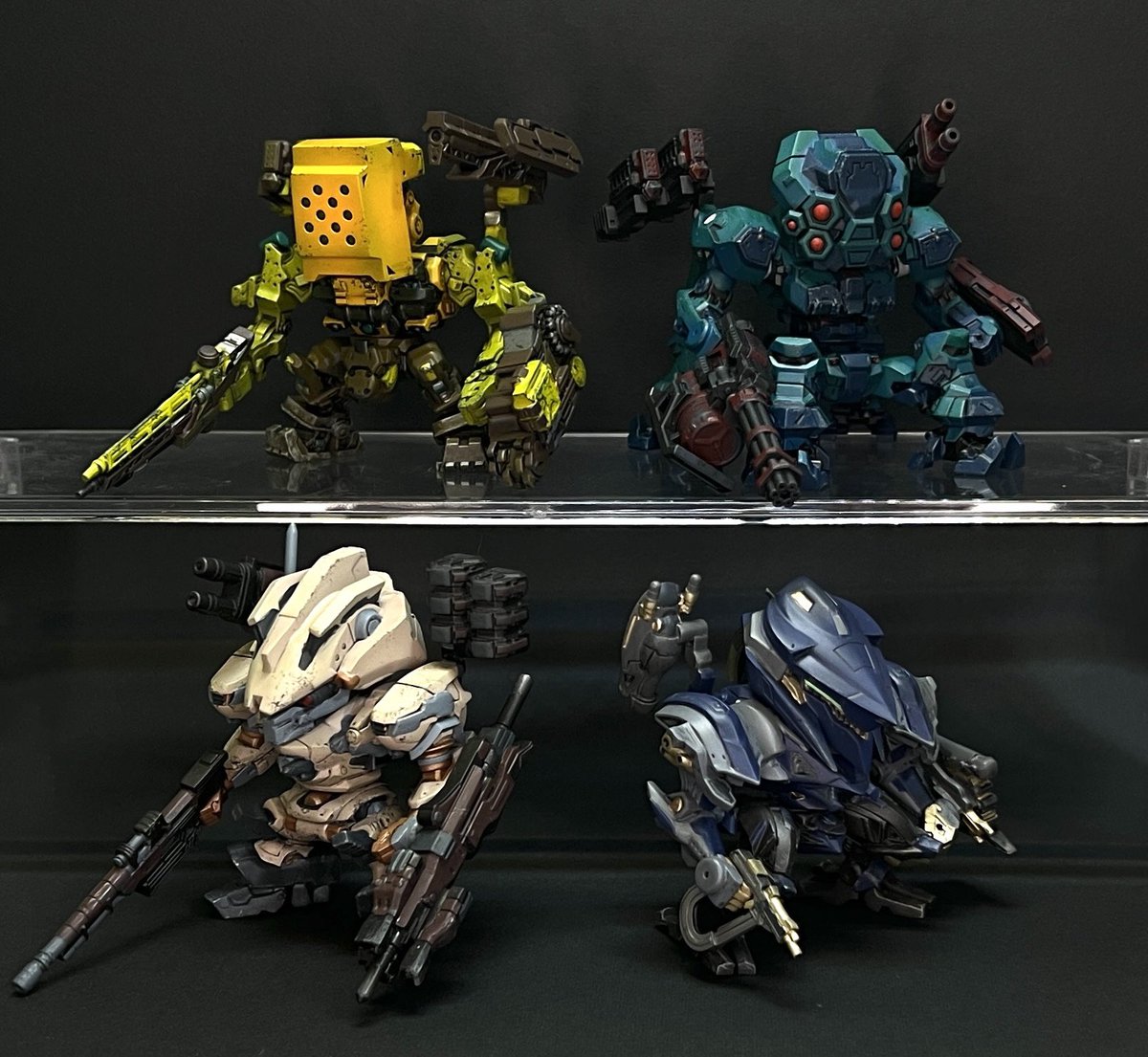 ライガーテイル＆ミルクトゥース プラモデル「30MM ARMORED CORE VI