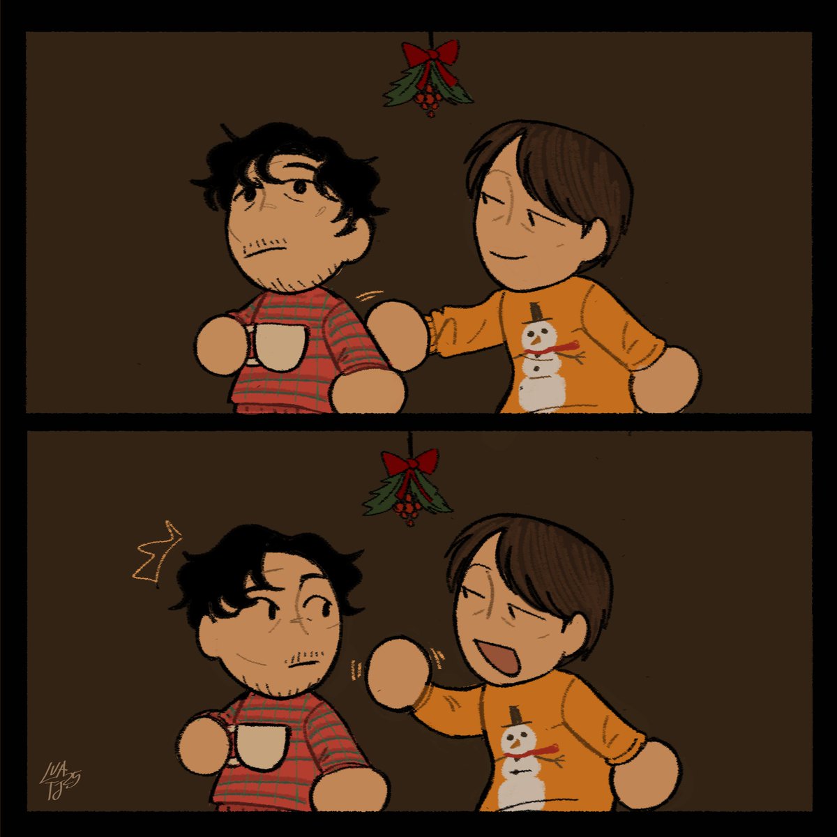 Lua_tj's tweet image. Merry christmas  a todos ustedes vvs 🎄😚
#Hannigram   1/2