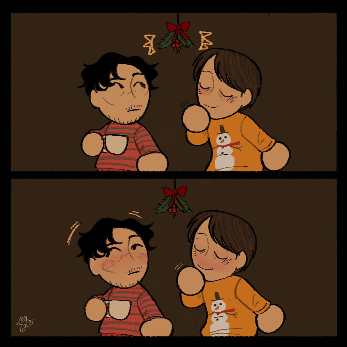 Lua_tj's tweet image. Merry christmas  a todos ustedes vvs 🎄😚
#Hannigram   1/2