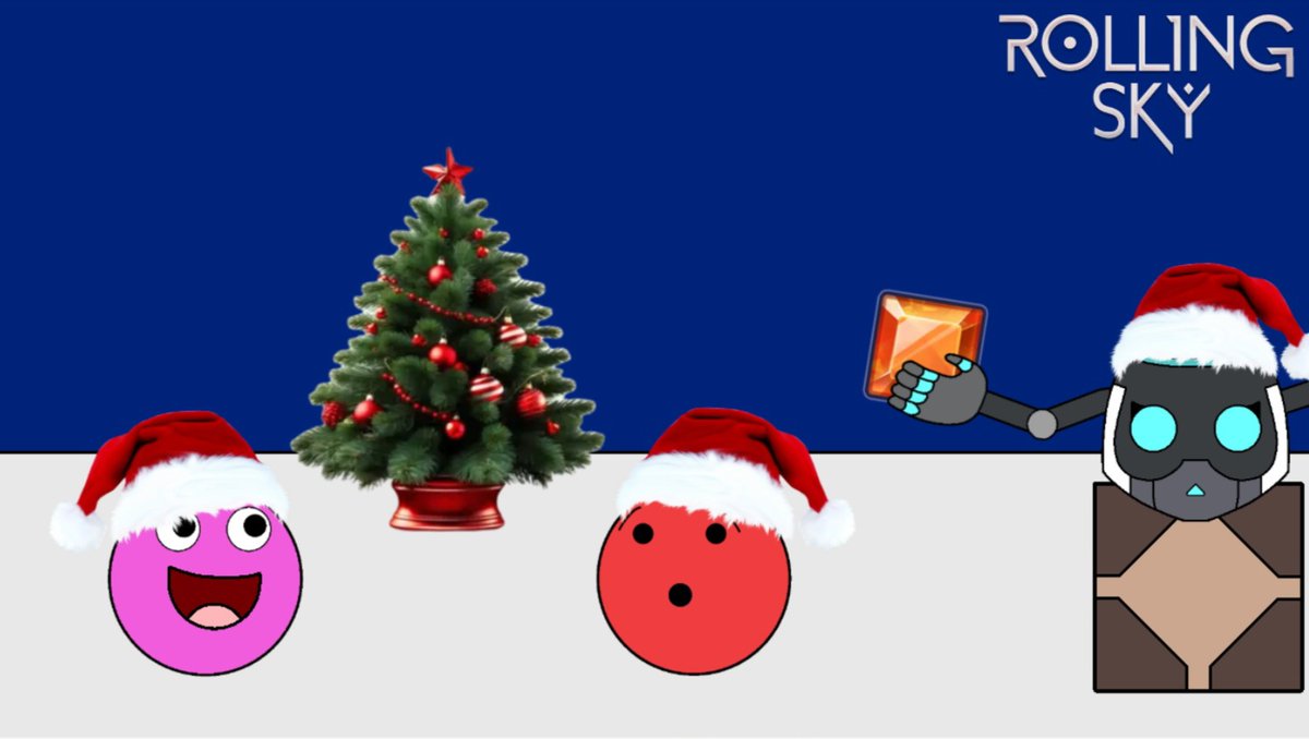 marvinthegalli's tweet image. Merry Christmas everyone! &amp;amp; happy birthday to robotoy and sunshine ocean

#Tokyomachine #rollingsky #Christmas