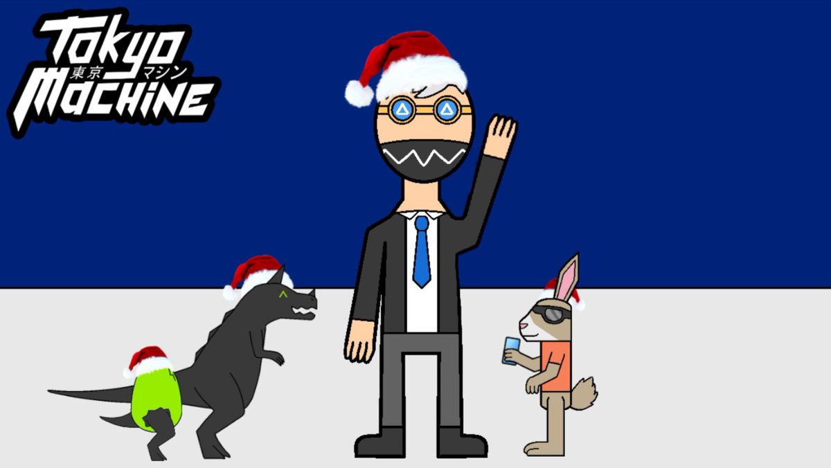 marvinthegalli's tweet image. Merry Christmas everyone! &amp;amp; happy birthday to robotoy and sunshine ocean

#Tokyomachine #rollingsky #Christmas