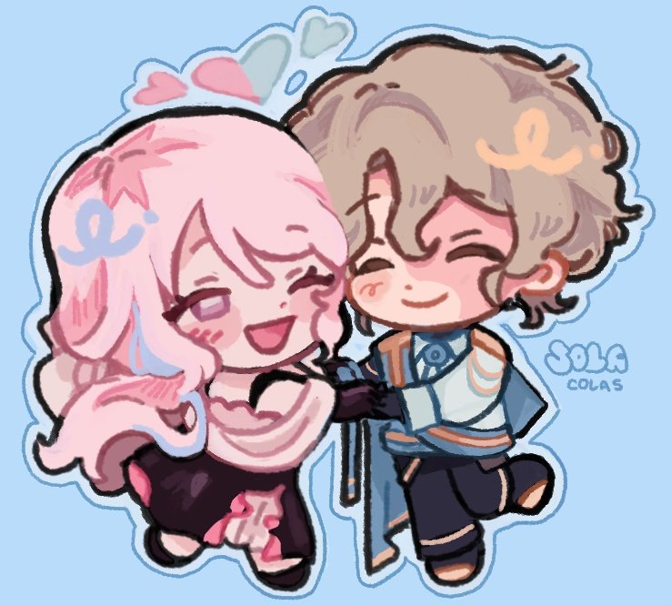 Chibi comm ^_^ ♡ thank you for commissioning me !