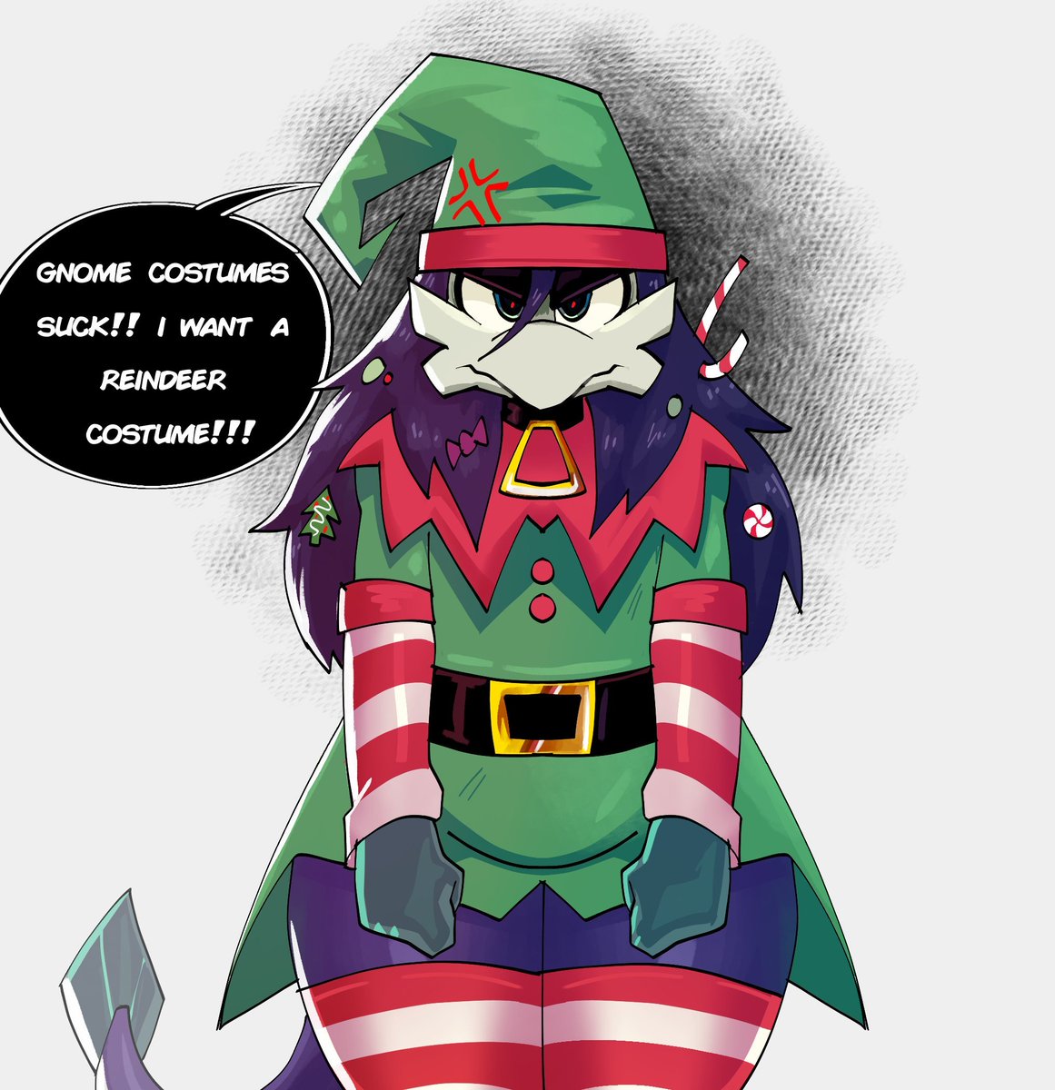 Another year without the reindeer costume... 😔