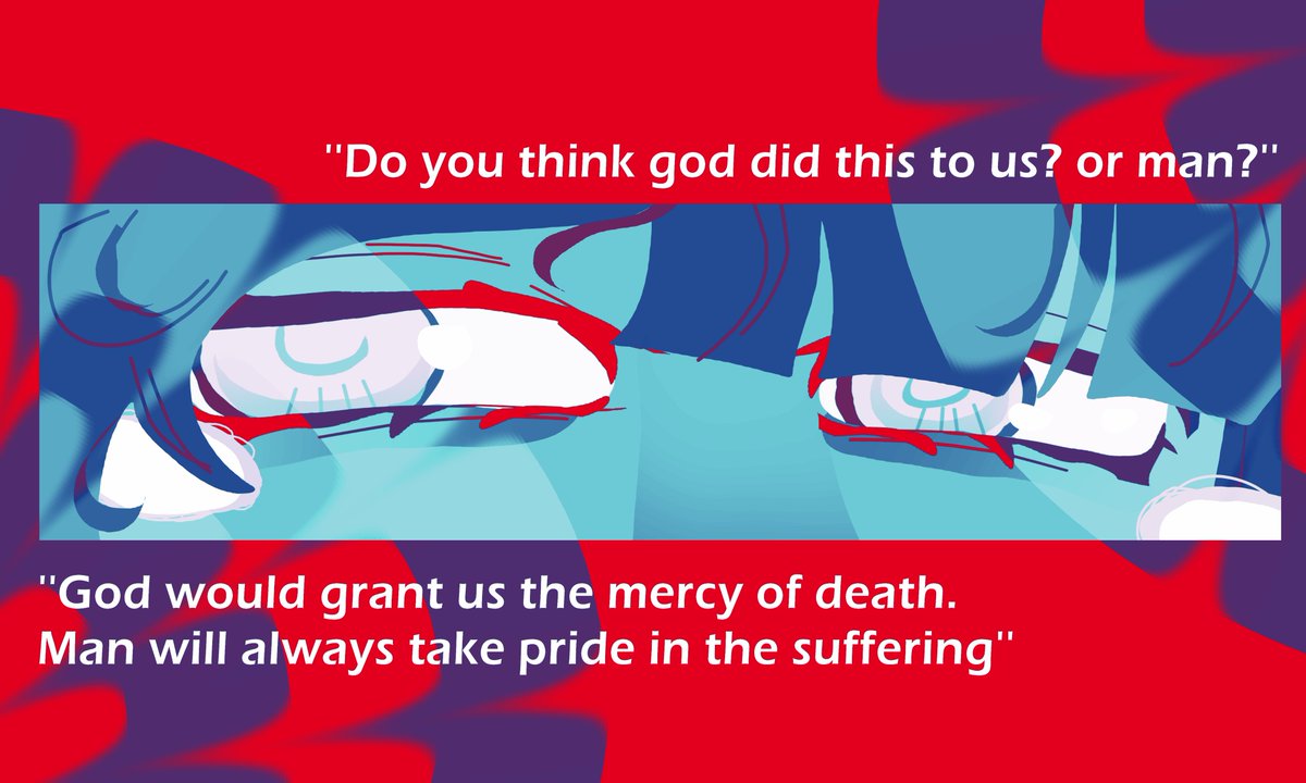 DANGANNEGITIVE's tweet image. ''Such is this dance of life and death! the show finally begins!''

//A fangan of the hate and love of the human mind//

#fanganronpa // #fangantwt // #Drnn // #Danganronpanegitive