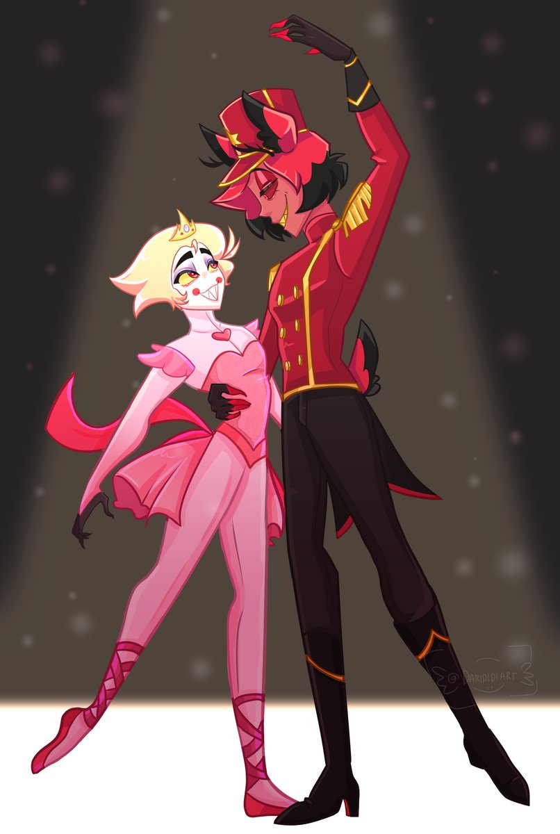 Otra pieza que hice para el fanzine: <a href="/NavidadInfernal/">Una Navidad Infernal</a>
Referencia a una película que amaba de pequeña: Barbie en el cascanueces ❤️

#Hazbinhotel #radioapple #appleradio #luciferhazbinhotel #alastorhazbinhotel