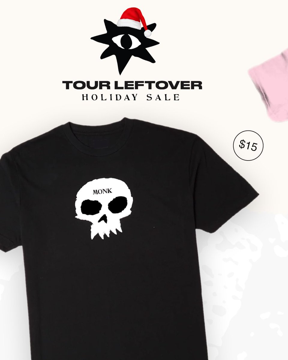 If you’re looking for something a little extra this Xmas, peep the @monklosangeles tour leftover sho