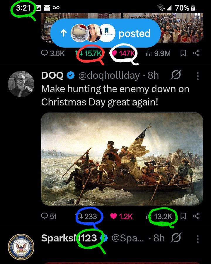 DeanDavis33's tweet image. 3️⃣2️⃣1️⃣ #ThreeTwoOne 🪞
1️⃣5️⃣7️⃣ #OneFiveSeven 
1️⃣4️⃣7️⃣ #OneFourSeven 
2️⃣3️⃣3️⃣ #TwoThreeThree 
🎰 #WhatAreTheOdds 🪽