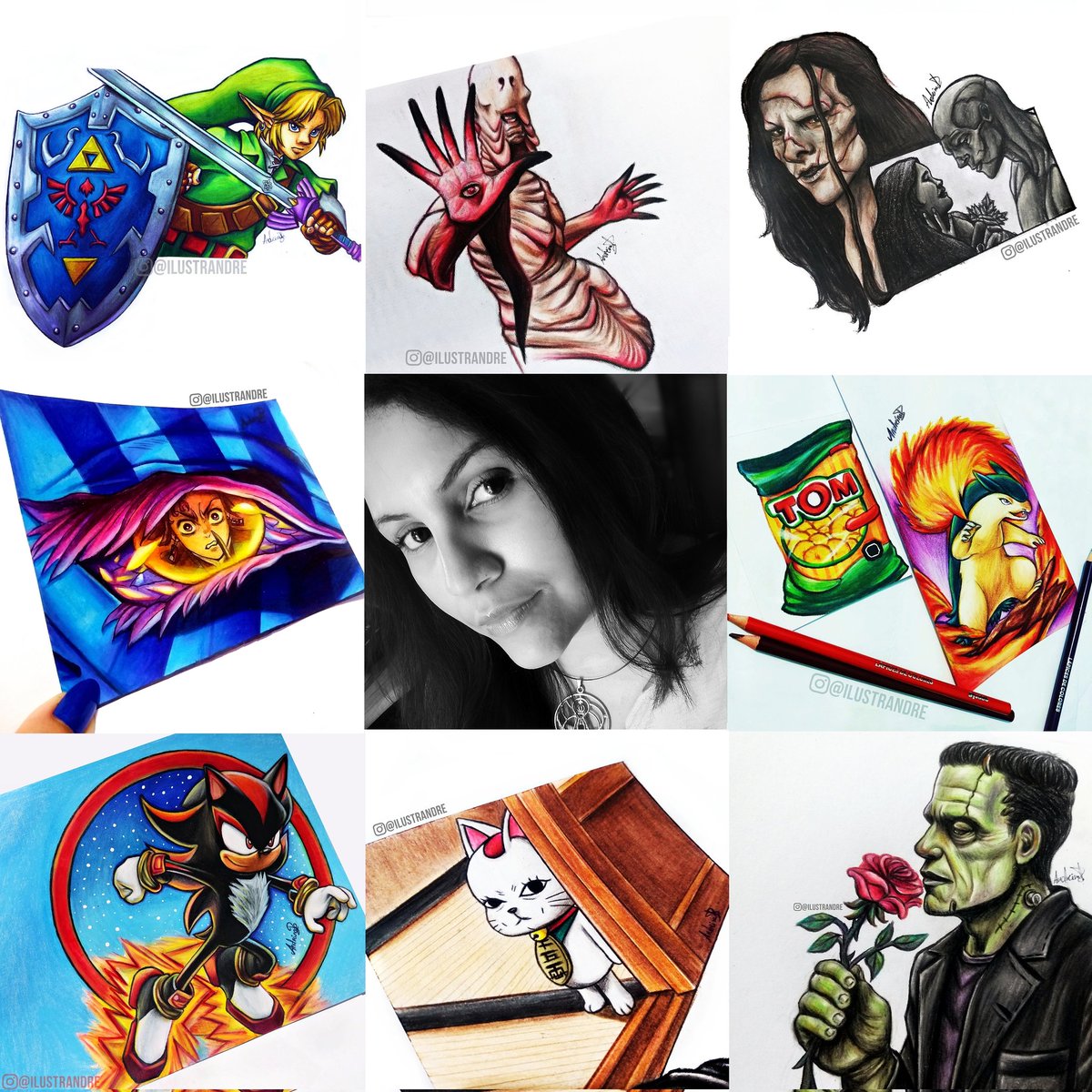 ilustrandre's tweet photo. 2025 vs 2016🎨 #artvsartist #draw #fanart https://t.co/zzgsSf5Eo0
