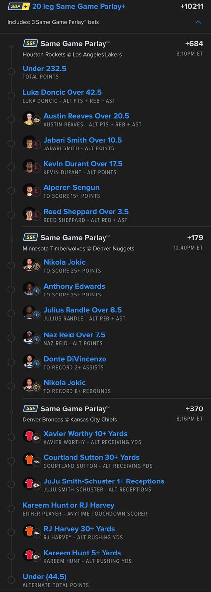 BIG BOARD BETS tweet media