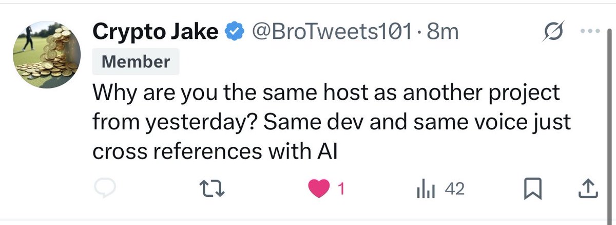 $SURGE community, I have been banned from the group because I asked <a href="/russlockedin_/">russ</a> (dev of surge) why he left his project he created 2 days ago called $LIQUIDIFY 

I am a believer in the tech but his response is major red flags. 🚩 

Watch out!