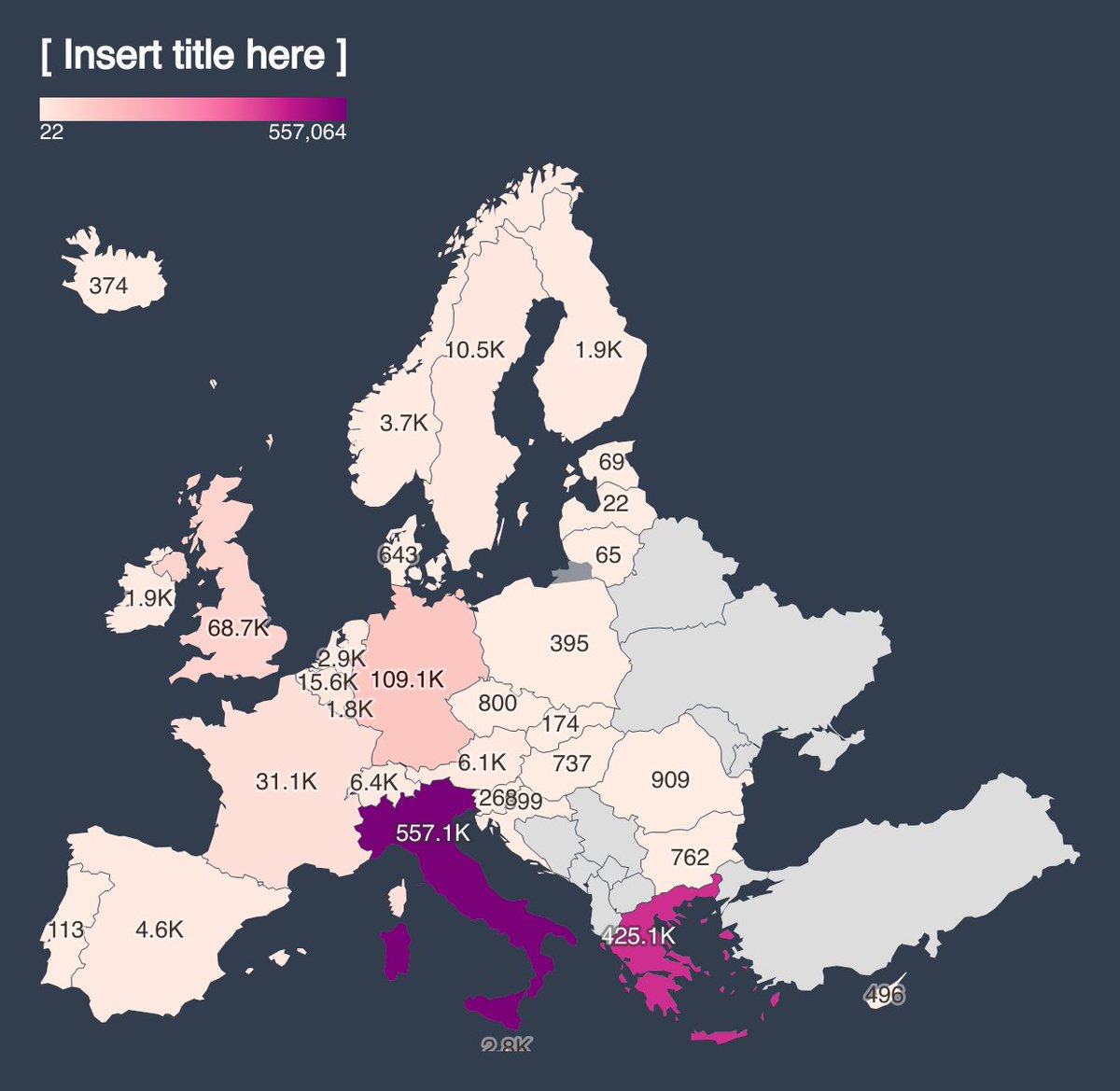 albanianstats's tweet image. Size of the population born in Albania in European countries with Eurostat data as of 2024.