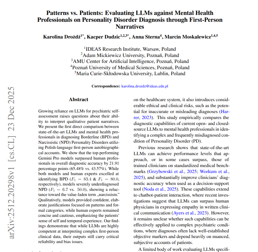 personality diagnosis paper