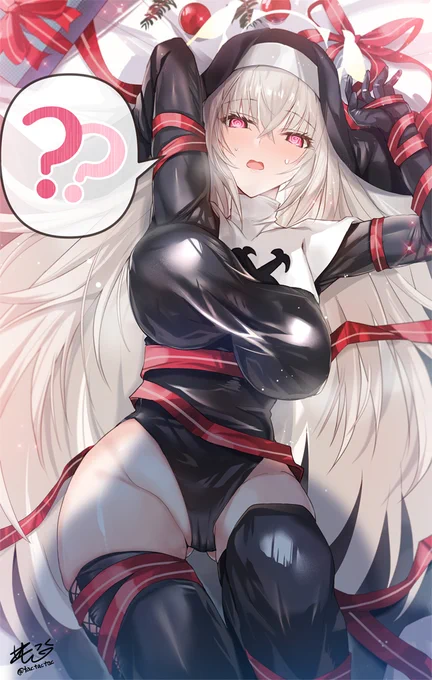 クリスマスに先生にお願いされた、またしても何も知らないサクラコ様 #ブルアカ