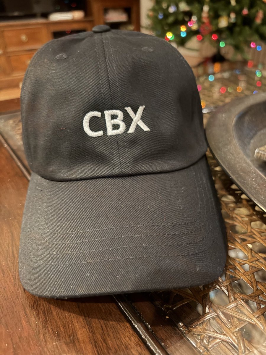 emilykmm's tweet image. My dad bought me a CBX hat haha. He searched Etsy and found this. Favorite gift. (it’s not crooked irl) #CBX #EXO #Chen #Baekhyun #Xiumin