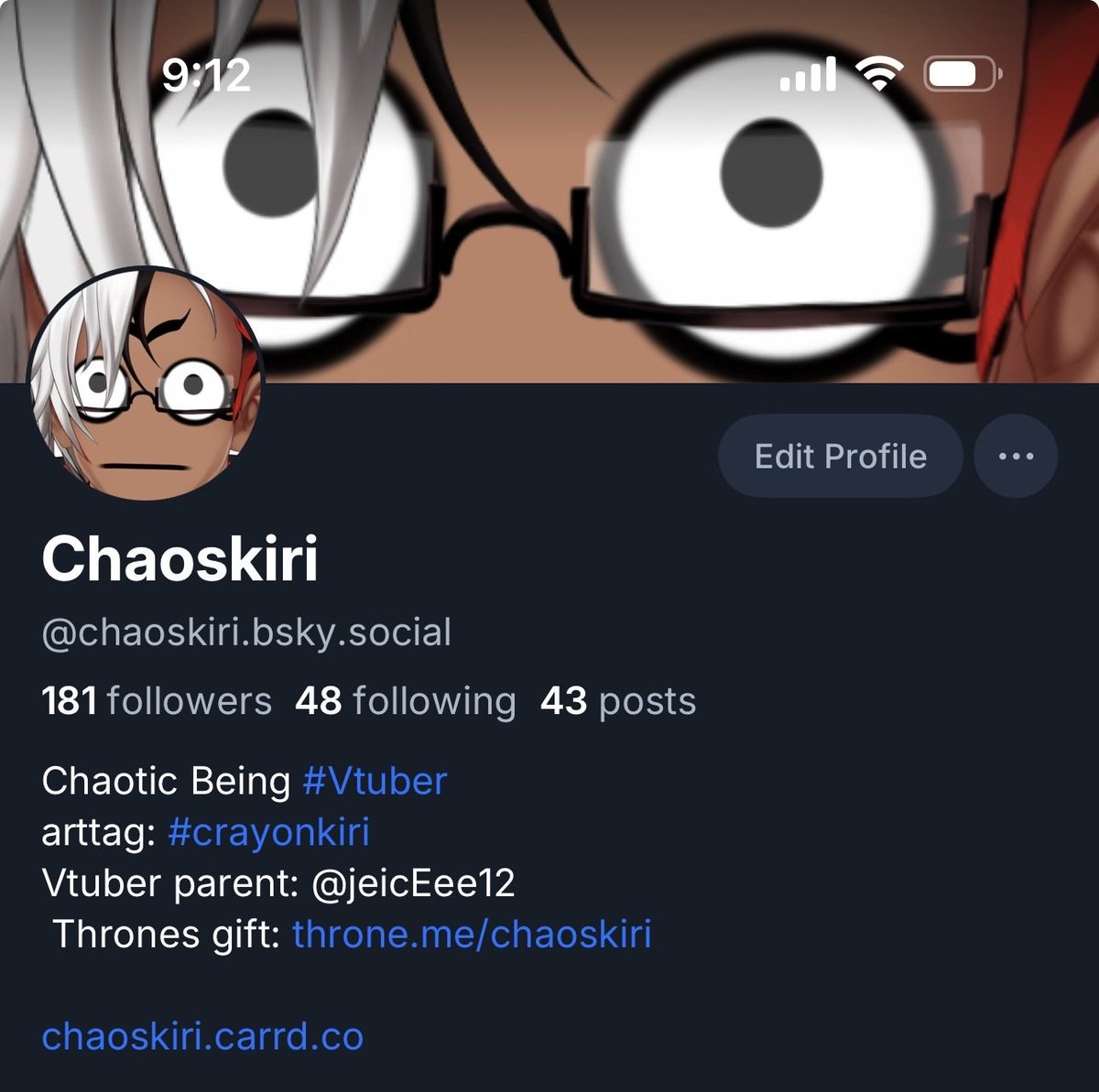 You can find me here now🦋