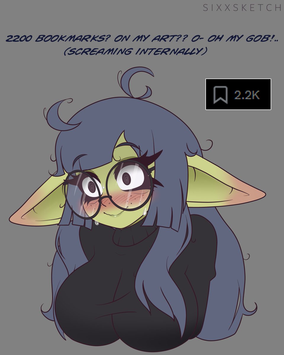 SixxSketch's tweet image. Oh no, you guys broke her.

Thank you so much for liking the art that much.