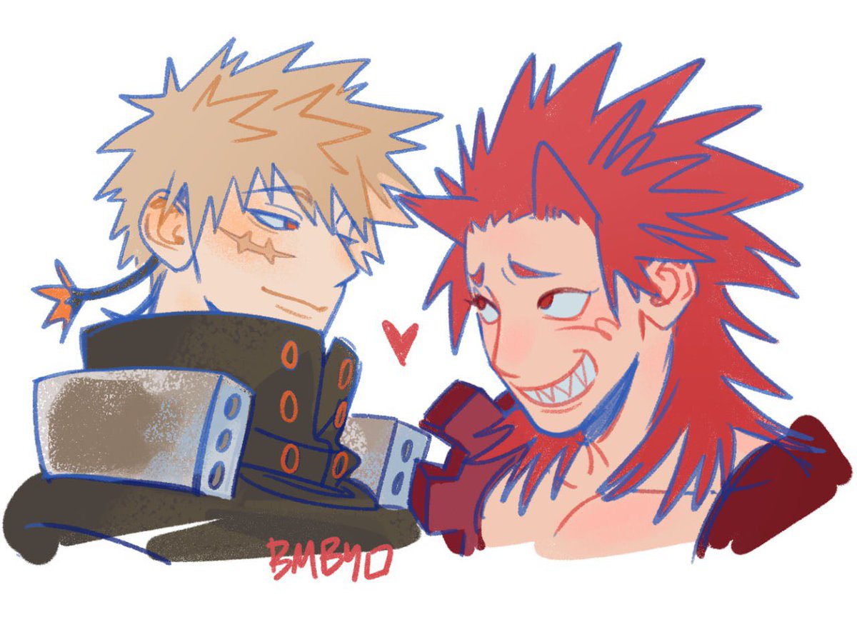 bombyoon's tweet image. #kiribaku #bnha
