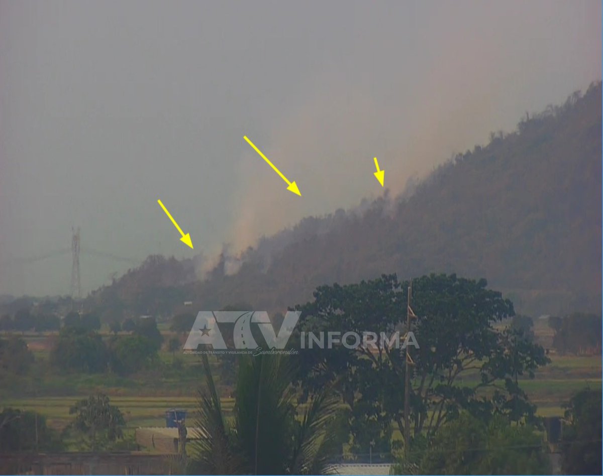 #ATVInforma | Se visualiza quema de maleza en el cerro Santa Ana, ubicado en Cabecera Cantonal de Samborondón. 

Unidades de combate de <a href="/BCB_Samborondon/">Benemérito Cuerpo de Bomberos de Samborondón</a> se encuentran controlando la novedad.