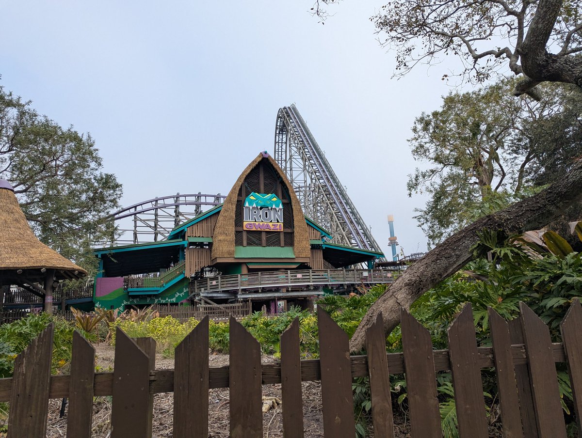cobob_9909's tweet photo. #25daysofcoasters day 25
1. Iron Gwazi (Busch Gardens Tampa)
The height and speed of Steel Vengeance combined with the aggression of Wildcat's Revenge. This is a nearly perfect ride. When I visited it was a walk on all day on 2 trains and I got 13 laps in one day https://t.co/RpIfejiPP8