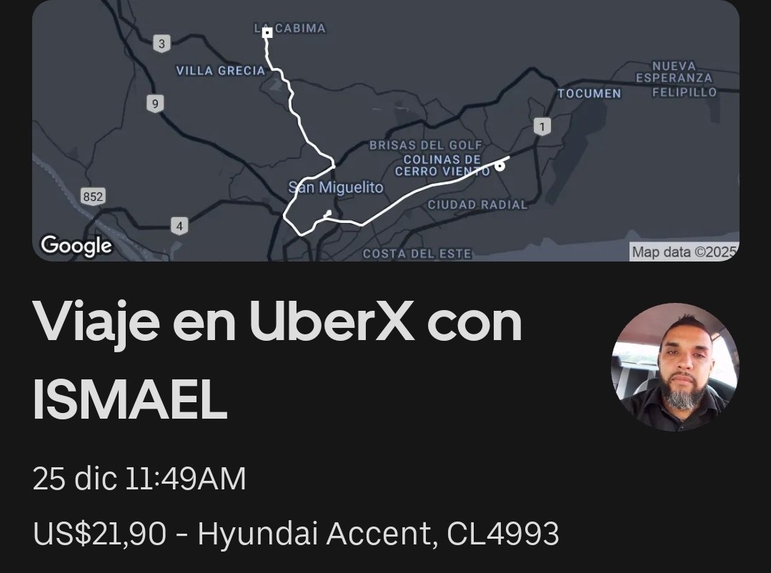 JoselineKlee's tweet photo. @Uber_Support una carrera de $5 se me cobró $21.69 porque el conductor no finalizó el viaje, necesito que se me devuelva el exceso y además reportar al conductor. #panama https://t.co/QGewkFHo1H