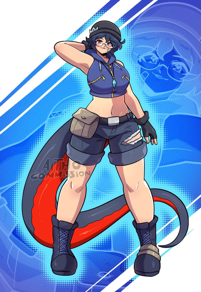 Commission for <a href="/North_x64/">Adrian North</a> 
#Commission #VGenComm #commisionsopen #characterdesign #reptile