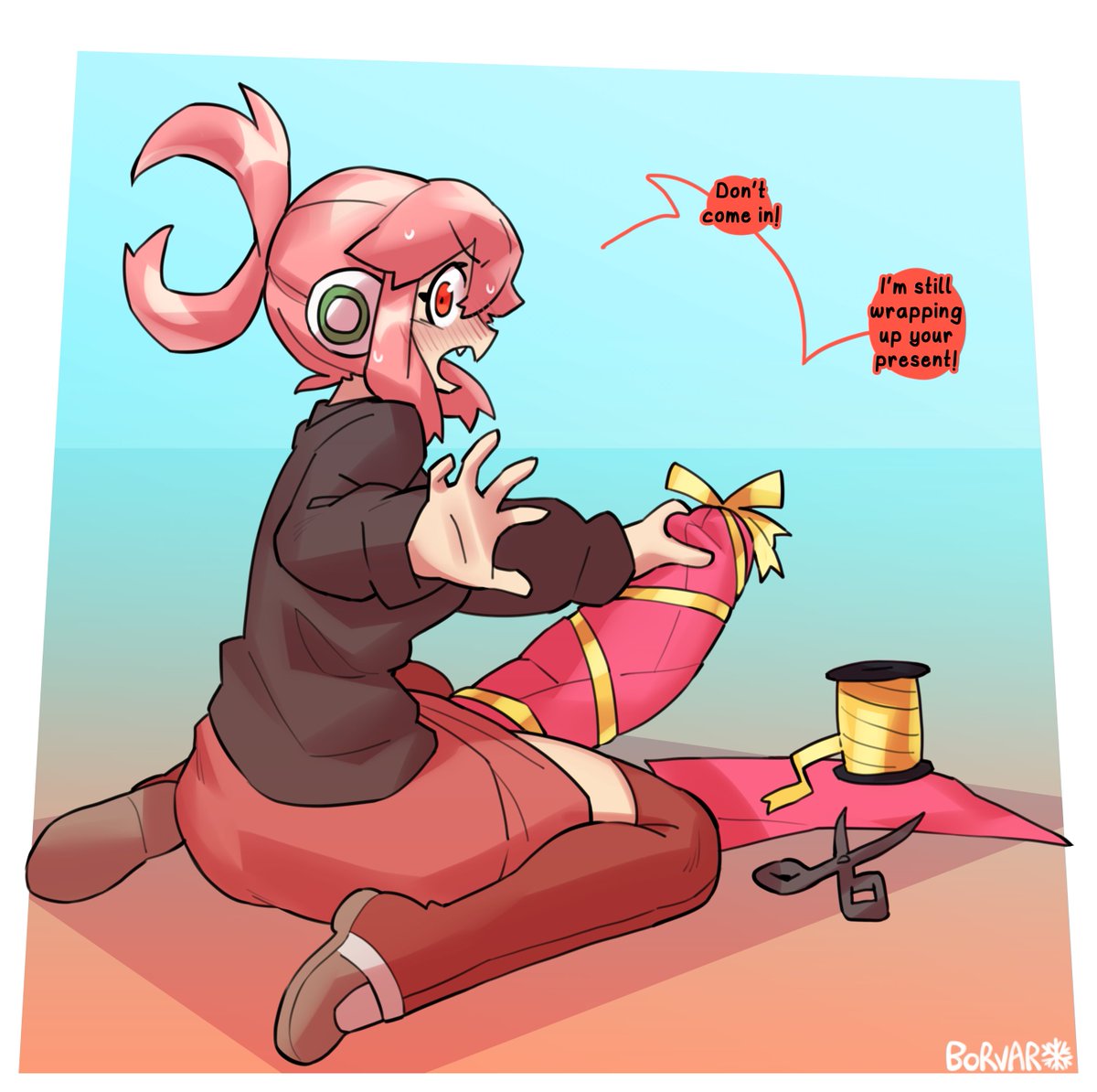 Kae needs a couple more minutes!