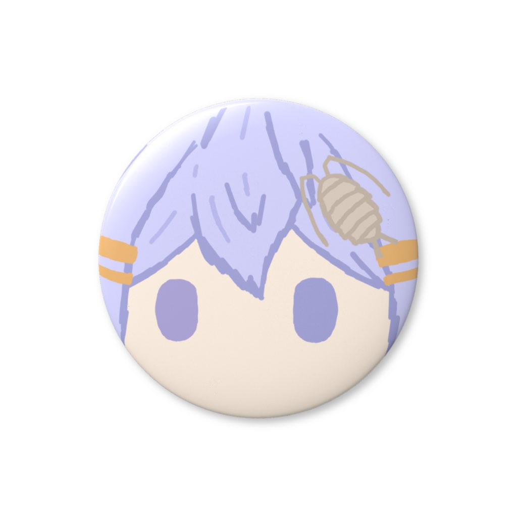 おはよぉ〜 なんか深夜にグッズ欲しくなって作ってました 缶バッジと