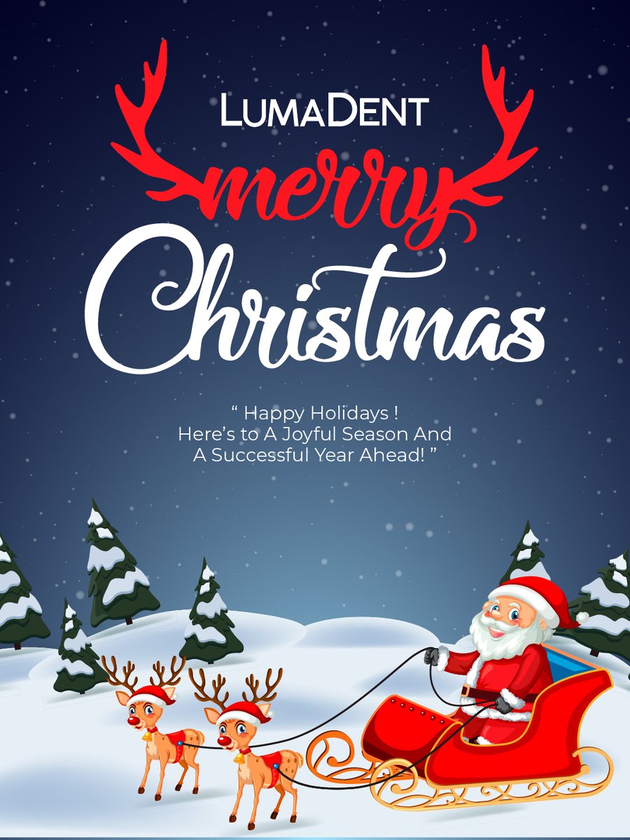 To all our customers, 

Thank you for an amazing 2025, here's to a season of joy and a successful 2026.

Happy Holidays! ❄️ 

#lumadent #loupes #dentistry #merrychristmas