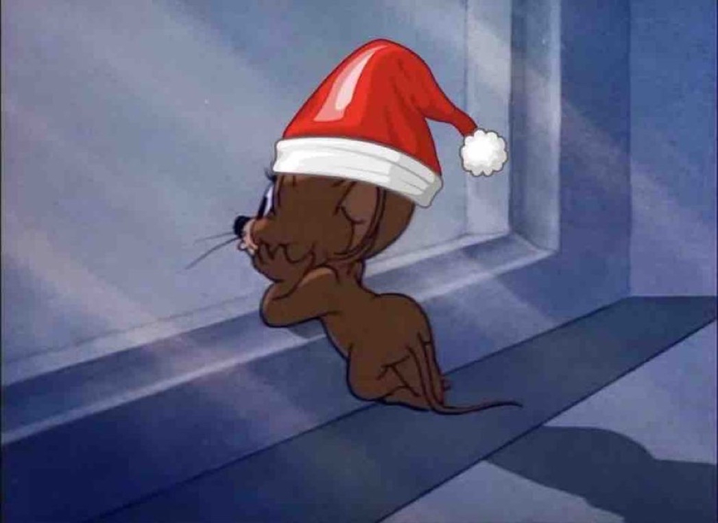 Yo viendo como se termina el día y se acabó la Navidad.